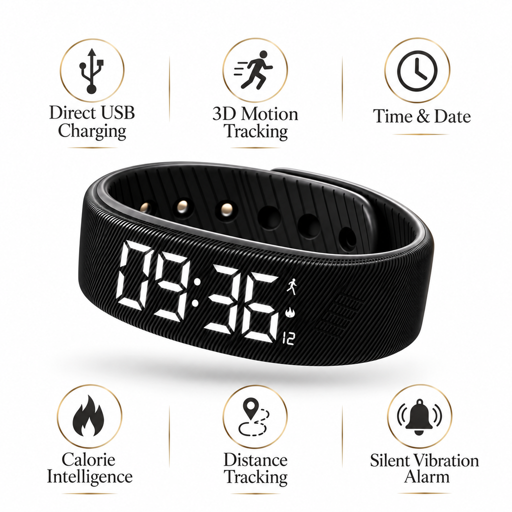 Pro Waterproof Sports Watch