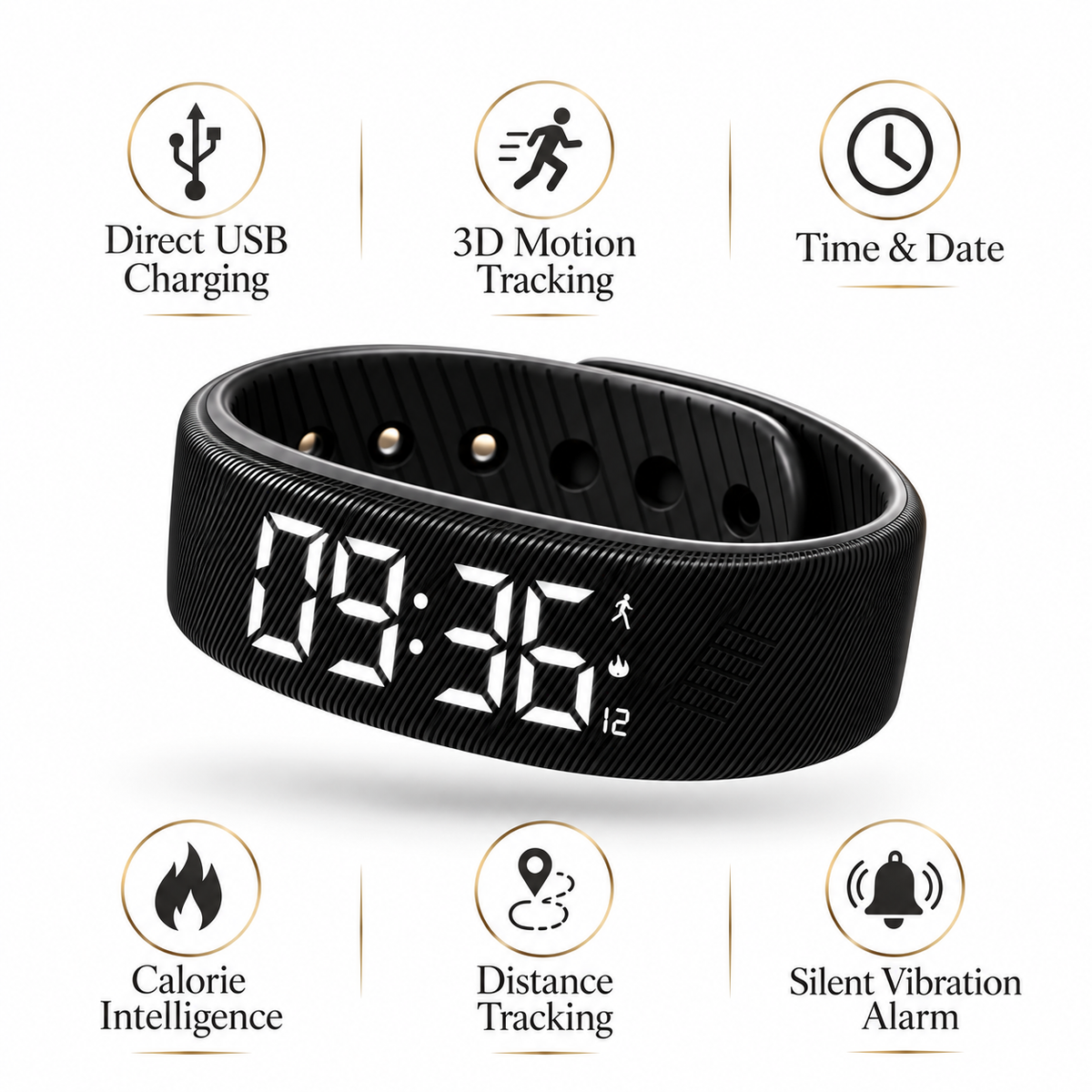 Pro Waterproof Sports Watch